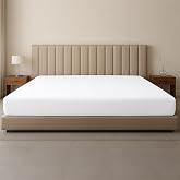 SGI bedding 108" W x 80" L 1 Pc Florida King Fitted Sheet Only 100% Egyptian Cotton -, Fits 18" Deep Pocket - Soft Breathable Luxury Oversized Sheets, for Extra Large Beds - White