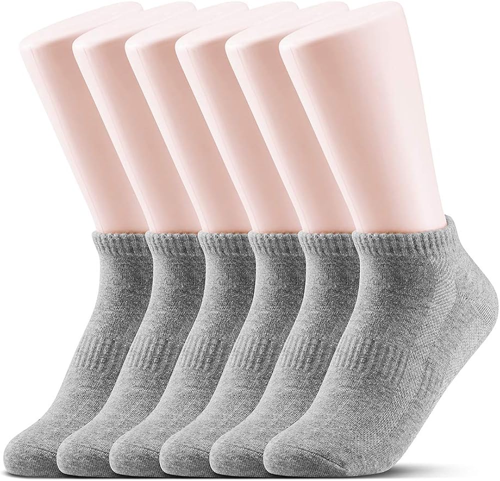 Women's Performance Ankle Socks Athletic Socks with Cushion for Running