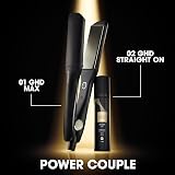 ghd Max Wide Plate Hair Straightener & Styler Black UK Plug view 7