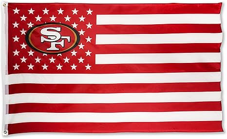 Amazon Com Whgj San Francisco 49ers Sf Nfl 3x5 Ft Flag Super