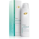 Dove Clinical + Care Antiperspirant Deodorant Dry Spray for Women Soft Sensitive for Sensitive Skin Hypoallergenic 3.8 oz