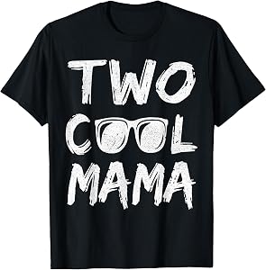 Mama Of The Birthday Boy Two Cool 2nd Bday Family Matching T-Shirt