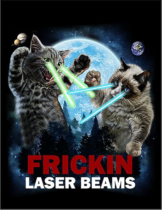 Amazon Fox Republic 目からビームを出す猫の決闘 ねこ ブラック M レディース パーカー ジッパー スウェット トレーナー トレーナー パーカー 通販