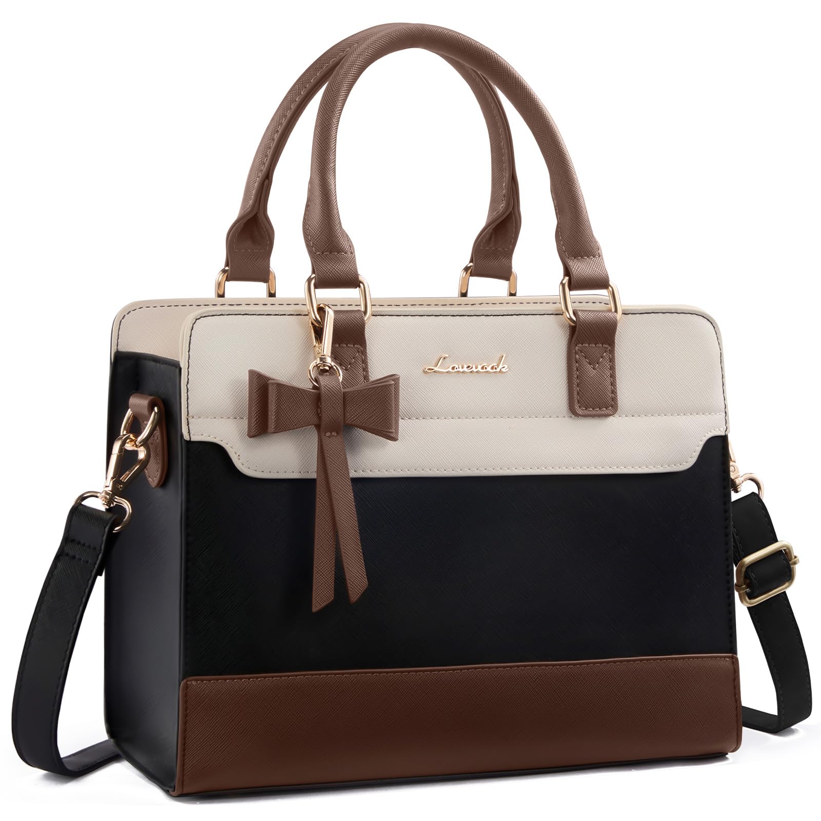 LOVEVOOK Purses for Women,Leather Tote Purse and Handbags,Satchel Shoulder Crossbody Top Handle Bags with Zipper