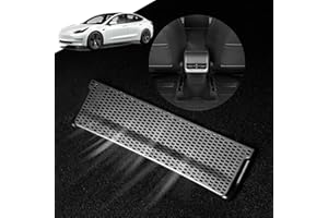 HOPON Tesla Model Y Air Vent Cover ABS Plastic 2 Pack Air Flow Vent Grille Protection Conditioning Outlet Cover Interior Accessories
