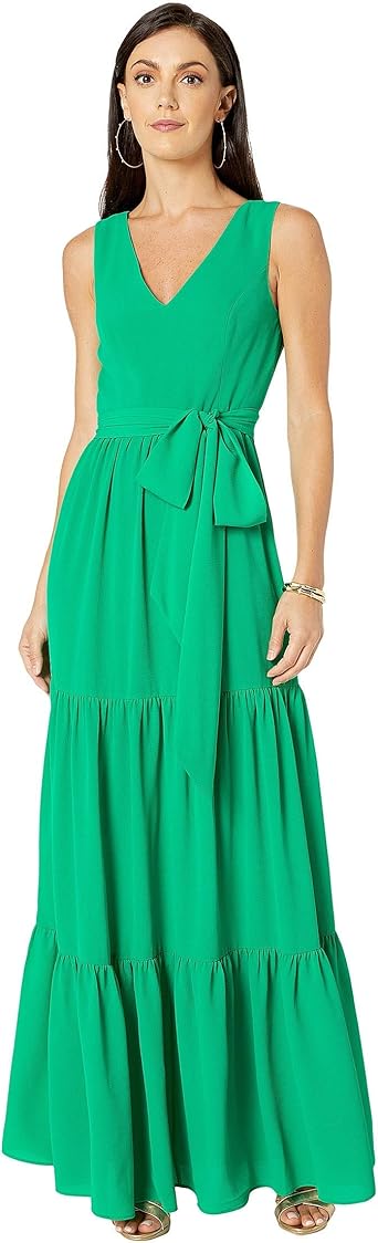 lilly pulitzer green maxi dress