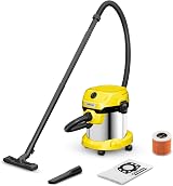 Kärcher WD 2 Plus Wet & Dry Vacuum 15 L Blowing Function 1000 W Steel