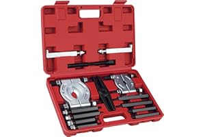Bicos 14PCS Bearing Puller Set Bearing Separator 2" and 3" Splitters for Effortless Bearings Removal Kit, Heavy Duty 5 Ton Capacity Bearing Separator
