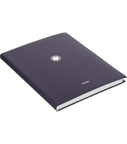Montblanc Notebook Black Lined #146 Fine Stationery 113294