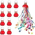LM.XDBQ 10Pack Streamers Popper Hand Throw Streamers No Mess Confetti Magic Paper Cracker for Celebration Birthday Propose Engagement Wedding Graduation Party Favors (Multi Color)