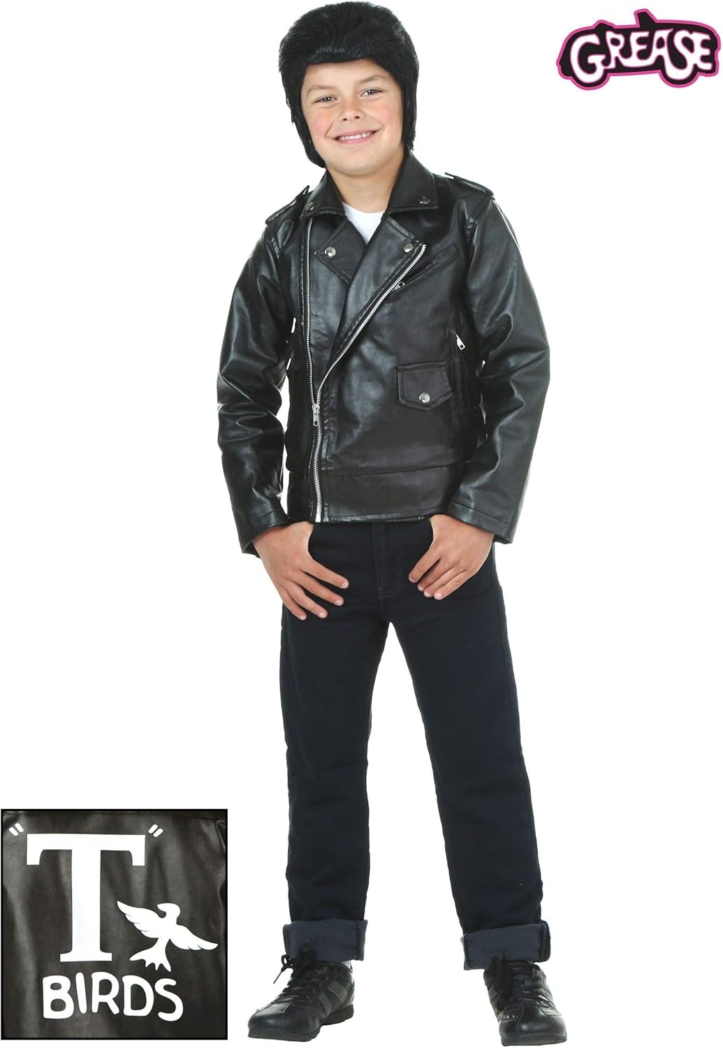 Amazon Com Child Authentic T Birds Costume Jacket Clothing