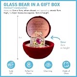 Thorness Glass Bear in Gift Box for Mum Gift Thorness Brand view 4