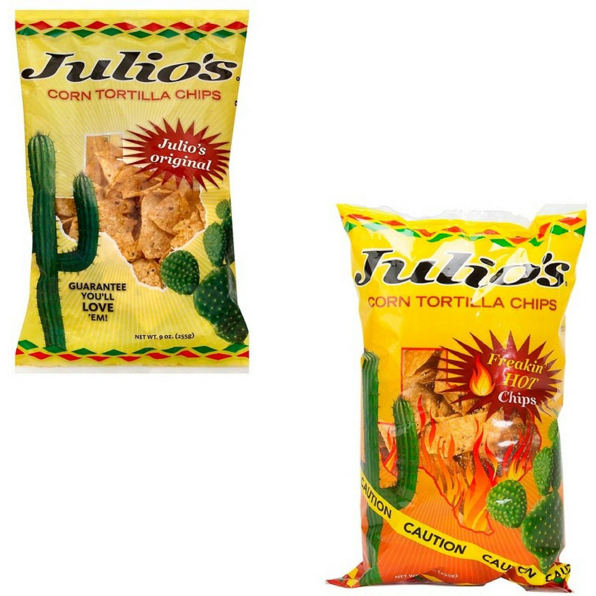 Julios Seasoned Tortilla Chips, 1 Bag Seasoned