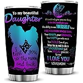 Doskay Daughter Birthday Gift, Gifts for Daughter, 20OZ Tumbler Cups, Daughter Gifts from Mom