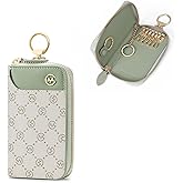 GOLF SUPAGS Women PVC Leather Car Key Chain Card Holder Wallet Pouch 6 Hook Snap Closure keys Money Organizer Case | Card Holder, 6 Hook, Snap Closure, keys, Money Organizer, Case