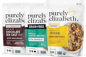PURELY ELIZABETH. Purely Elizabeth Ancient Grain Granola, Variety Pack, (3 ct.)