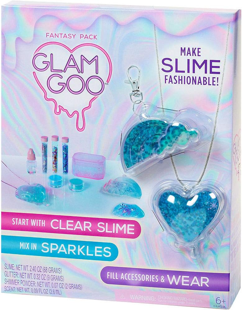 ToyPlaya Toys and Games Compatible with; Glam Goo Fantasy Pack 6pc