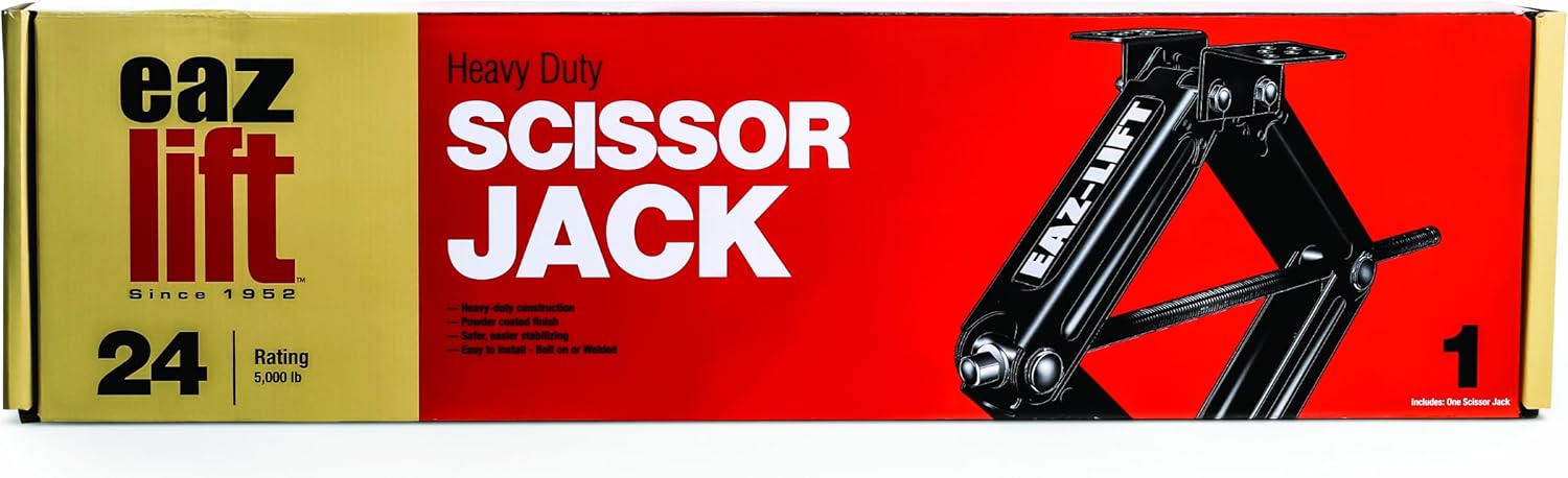 Eaz-Lift 20" RV Stabilizing Scissor Jack, Fits Pop-Up Campers and Travel Trailers - Pack of 2 (5,000lb rating) - 48800: Automotive