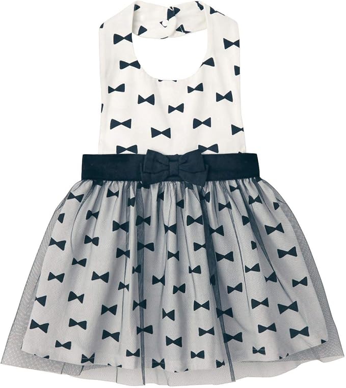 Amazon ベルメゾン 女の子 おめかし エプロン ドレス ホワイト