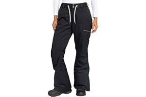 Roxy womens Nadia Ski Pant – 10K Waterproof, Insulated, PFAS-Free, Adjustable Waist & Snow Gaiters