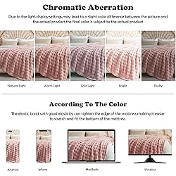 NEWCOSPLAY Throw Blanket for Couch Pink Super Soft