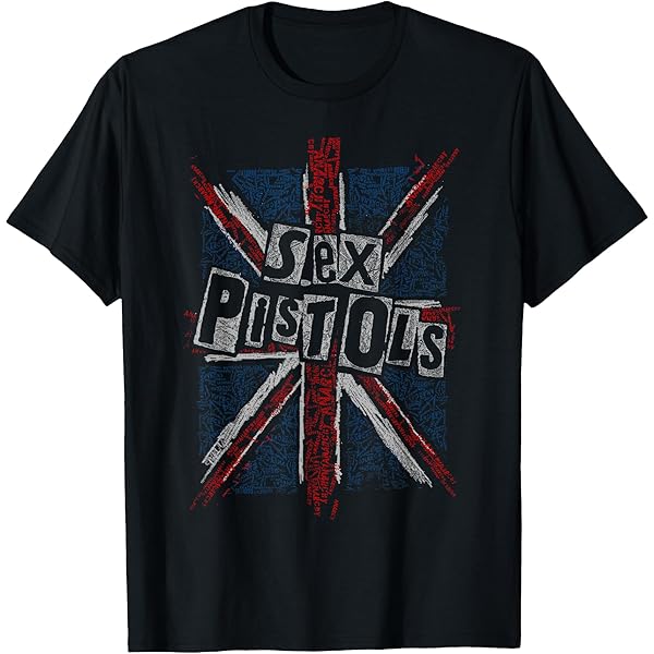 Sex Pistols T-shirt, God Save The Queen Dip Dye Black, Men´s | - T -shirts, Hoodies - Foto 4