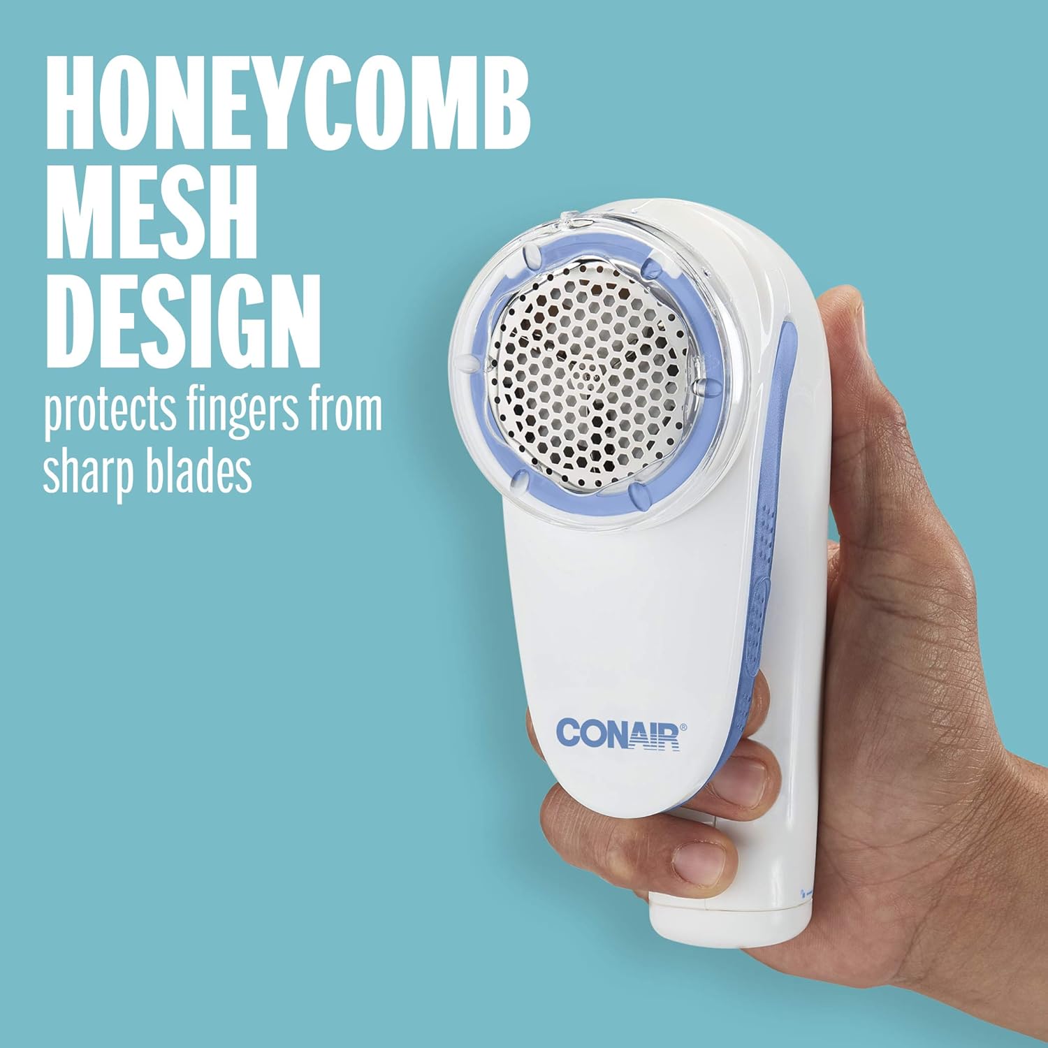 Conair Battery Operated Fabric Defuzzer/Shaver, White, Regular: Home & Kitchen