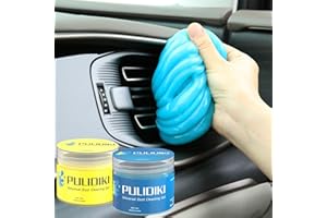 PULIDIKI Car Cleaning Gel Car Cleaning Putty Car Slime Detailing Tools Car Interior Cleaner Auto Cleaning Kits Car Accessories Stocking Stuffers for Men Women Teens White Elephant Gifts Adults (2Pack)