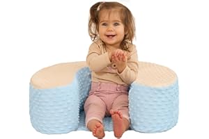 ODOXIA Baby Sit Up Pillow | Baby Pillow for Sitting Up | Comfortable Infant Seat for Early Sitting & Playtime | Soft & Stable Seat with Ring | Suitable from 4 Months