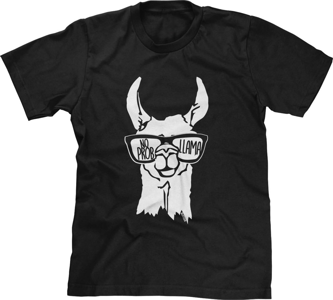 Blittzen Mens T-Shirt No Prob Llama