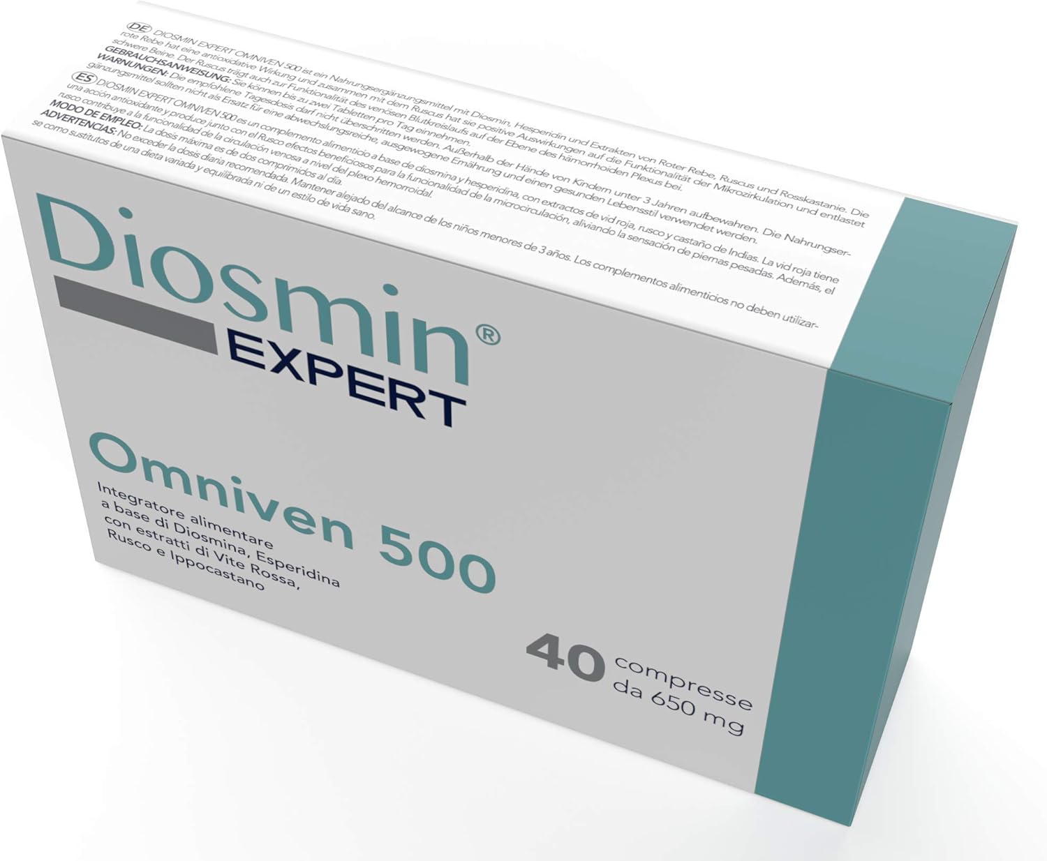 Diosmin Hesperidin Blood Circulation Tablets Dulàc, 40 Tablets for