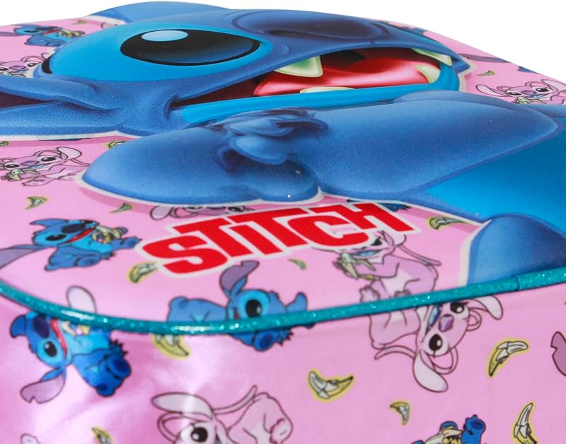 Mochila Lilo and Stitch Surprise - 3D Elite Backpack, azul, 25 x 30 cm, capacidade 7 L