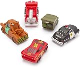 Disney Store Official Disney Pixar Cars Bath Toy Set 5 Pc Lightning McQueen view 3