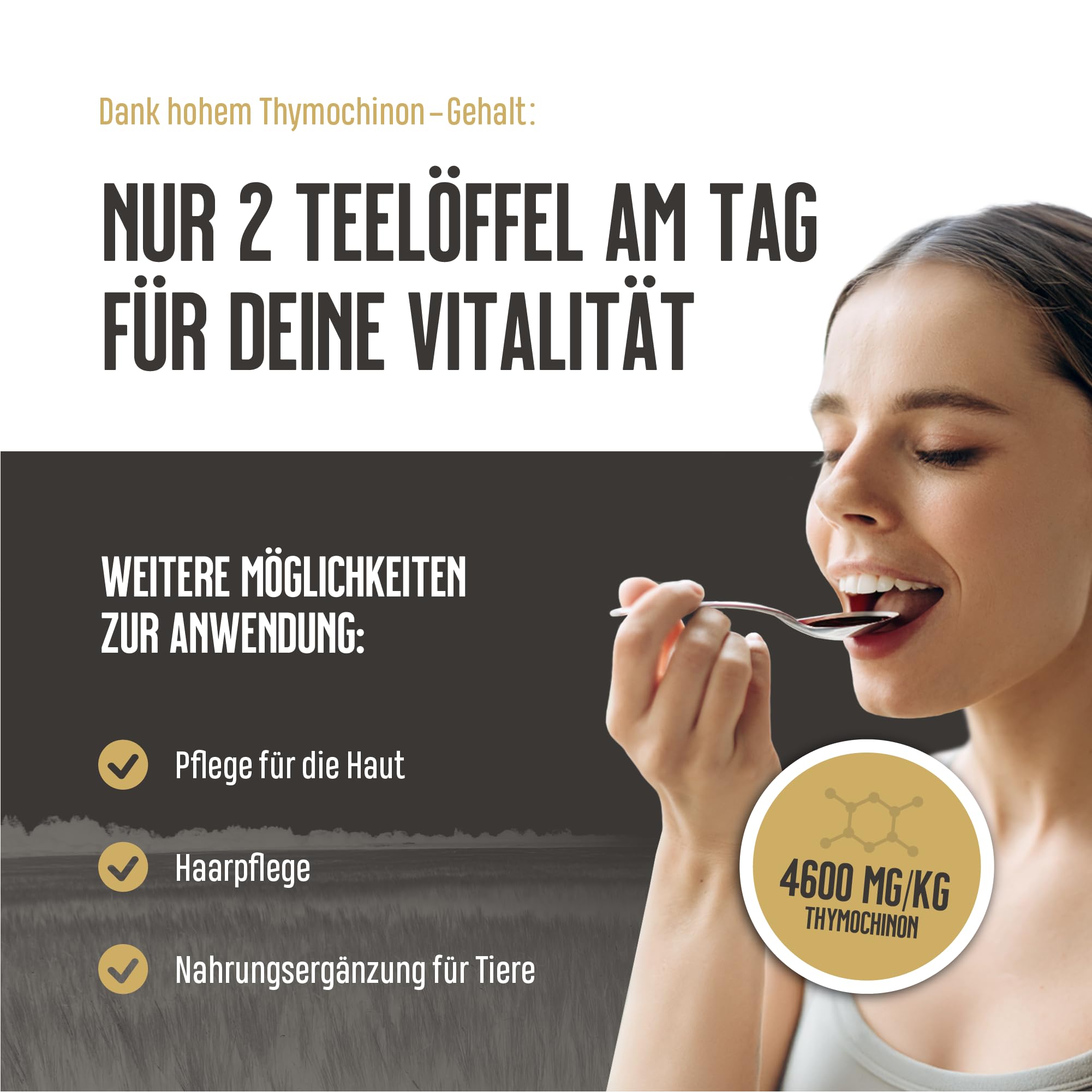 Nigella Schwarzkümmelöl Bio kaltgepresst 250ml – Ägyptisches Schwarzkümmel Öl Black Seed Oil - Schonend gefiltert - Angenehm milder Geschmack - Aus deutscher Ölmanufaktur 6