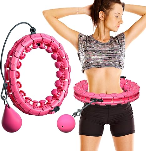 MOSRACY Hula Hoop Fitness Masaje de neumáticos Hula Hoop no Deja ...