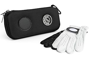 Stripebird - Original Performance Golf Glove Holder Case - Protect and Keep Golf Gloves Dry - Golf Glove Case for Moisture Free Storage - Golf Glove Organizer Case - Golf Case