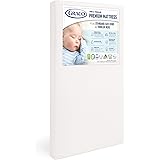 Graco Premium Foam Crib & Toddler Mattress – GREENGUARD Gold and CertiPUR-US Certified, 100% Machine Washable, Breathable, an