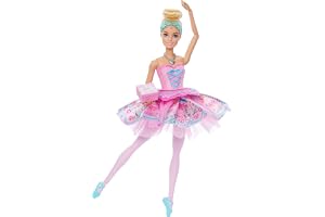 ​Barbie in the Nutcracker Clara Doll | Surprise Tutu Transformation Feature, Ombre Tutu, Heart Locket Necklace Accessory & Gi