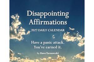 Disappointing Affirmations 2027 Daily Calendar