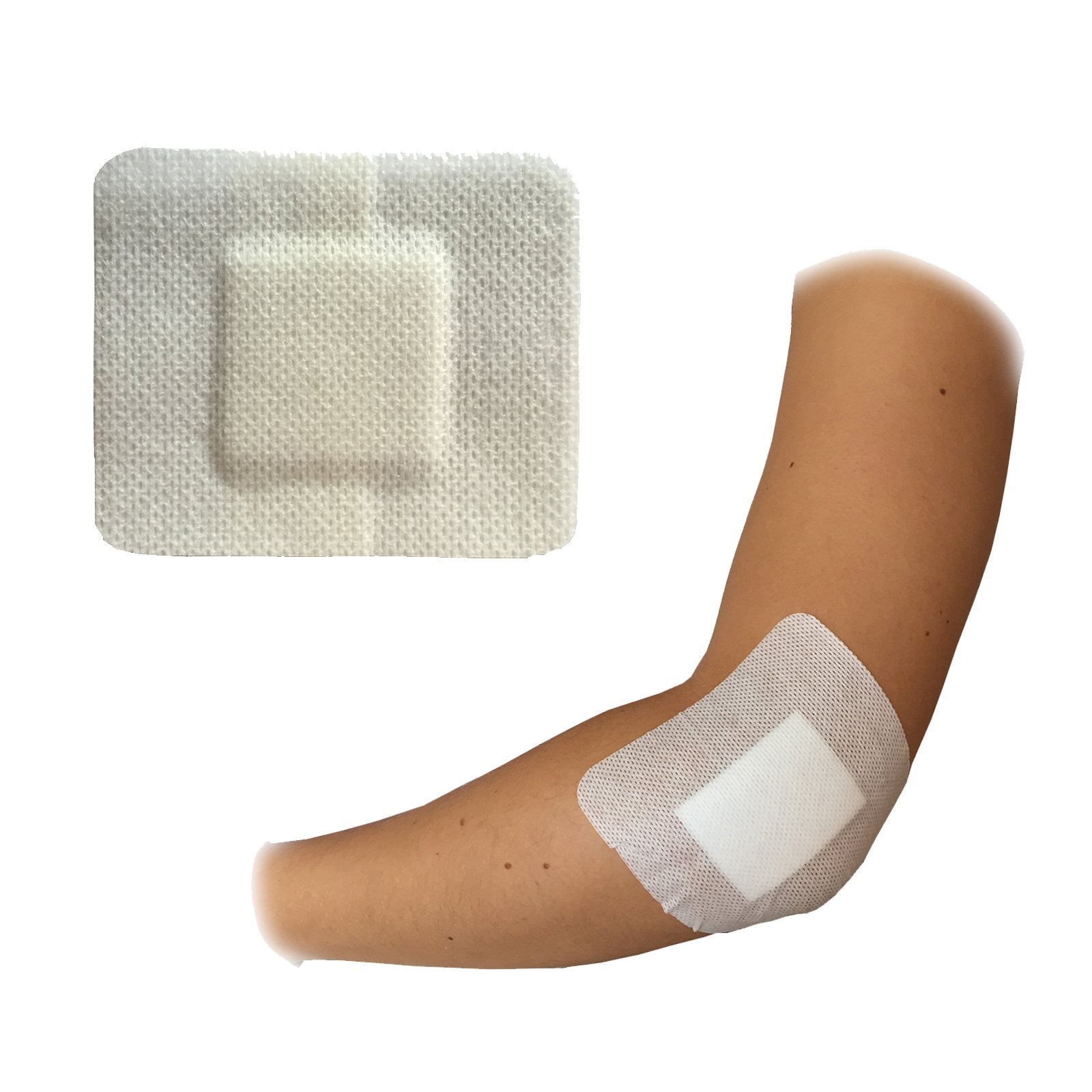 Steropore 5 X 9.0CM X 10.0CM PREMIUM MEDICAL GRADE 100% STERILE LARGE WOUND CUT BURN DRESSINGS PLASTERS WHITE