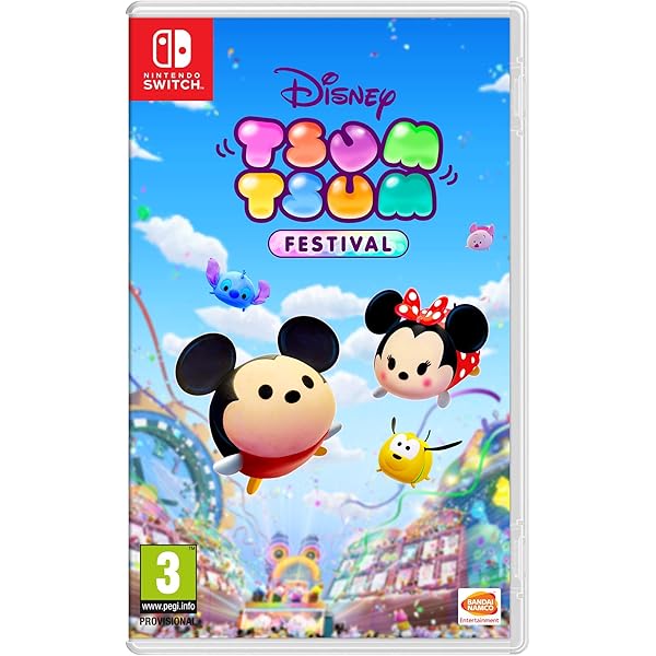 Amazon Com Tsum Tsum Festival For Nintendo Switch Region Free Japanese Version Video Games