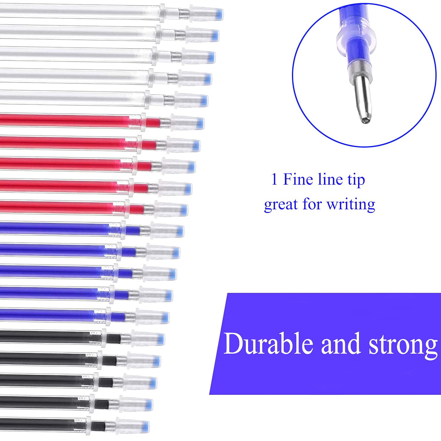 Heat Erasable Pens ，4 Pieces Fabric Marking Pens with 20 Refills for Quilting Sewing, Dressmaking, Fabrics, Tailors Sewing Fabrics,Tailor's Chalk Pencils Chalks Pen