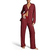 Victoria's Secret Modal Pajama Set, Long Sleeve Button Down Shirt and Pajama Pants, Sleepwear for Women (XS-XXL)