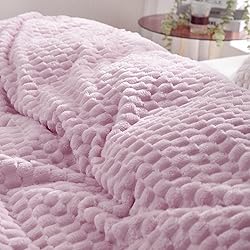 Puncuntex Light Purple Throw Blanket