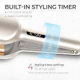 TYMO Rovy Hair Waver Crimper 32mm Ceramic Tourmaline Dual Voltage Gold view 3
