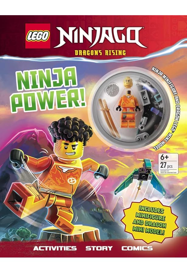 リネ・タトウィラー、【A Rising Adventure】 LEGO Ninjago Dragons Rising Adventure Atlas: Journey Through the