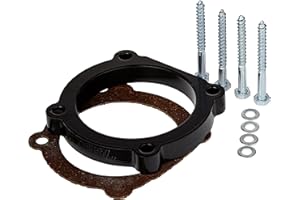 Rugged Ridge Throttle Body Spacer for Jeep Wrangler/Gladiator | Raises Throttle Body 1" | 17755.03 | Fits 2012-2025 Jeep Wrangler JK/JL; 2020-2025 Jeep Gladiator