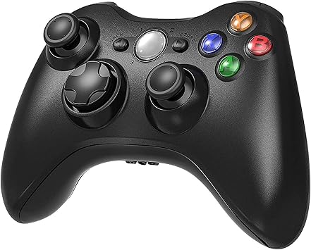 Manette Xbox 360 Manette Sans Fil 360 2 4 Ghz Manette De Jeu Pour Microsoft Xbox 360 Slim Et Pc Avec Windows 7 8 10 Noir Amazon Ca Electronics
