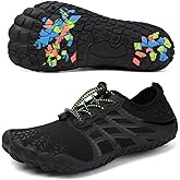 LIZRHA Water Shoes for Men and Women Quick Dry Aqua Swim Barefoot Shoes for Outdoor Fishing Beach Pool Boat Surfing Walking Water Park and Yoqa Activities