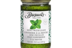 Braswell Jelly Mint Leaves, 10.5 Ounce (Pack of 2)